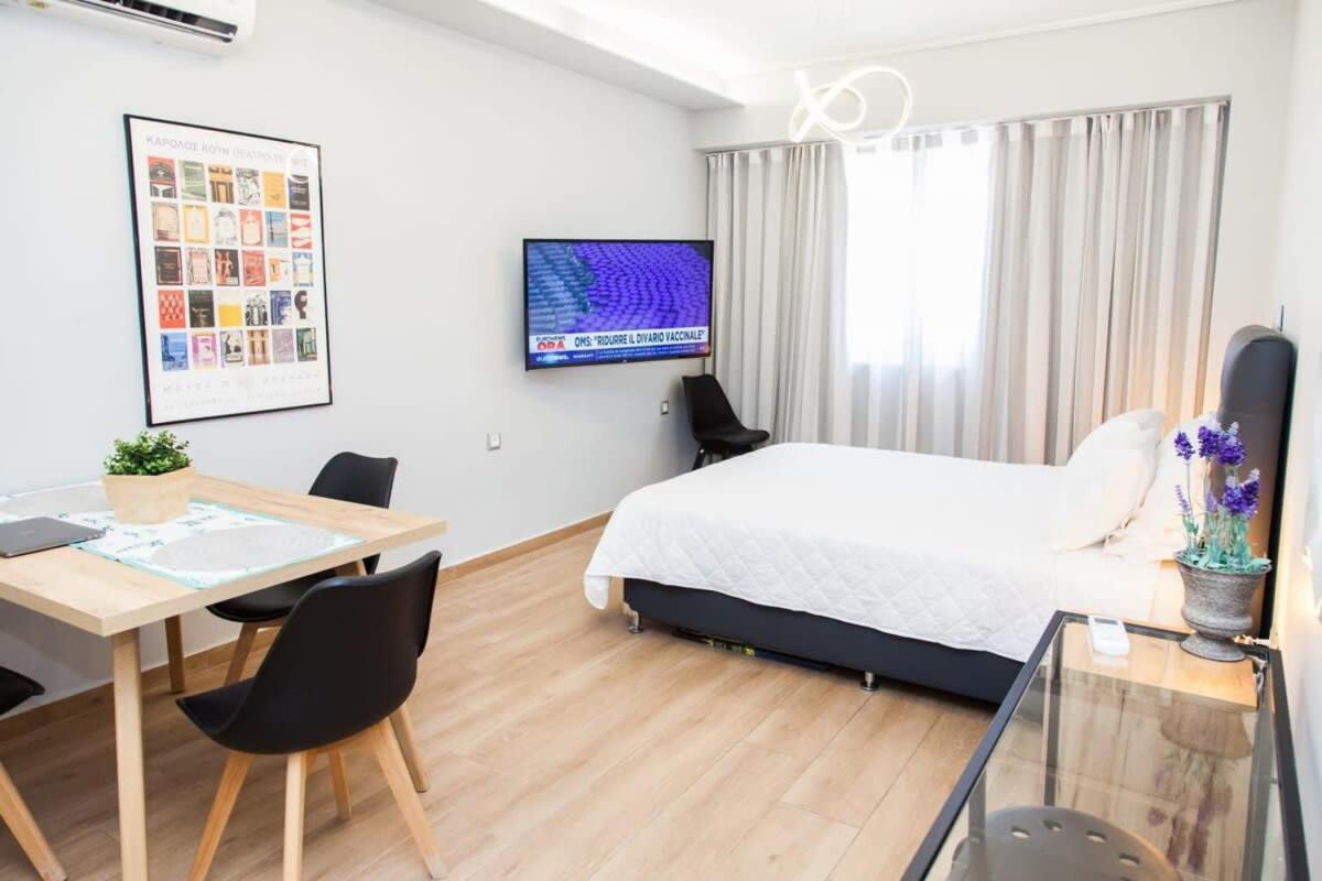 Contemporary And Chic Apartment In Central Athens Atenas Exterior foto