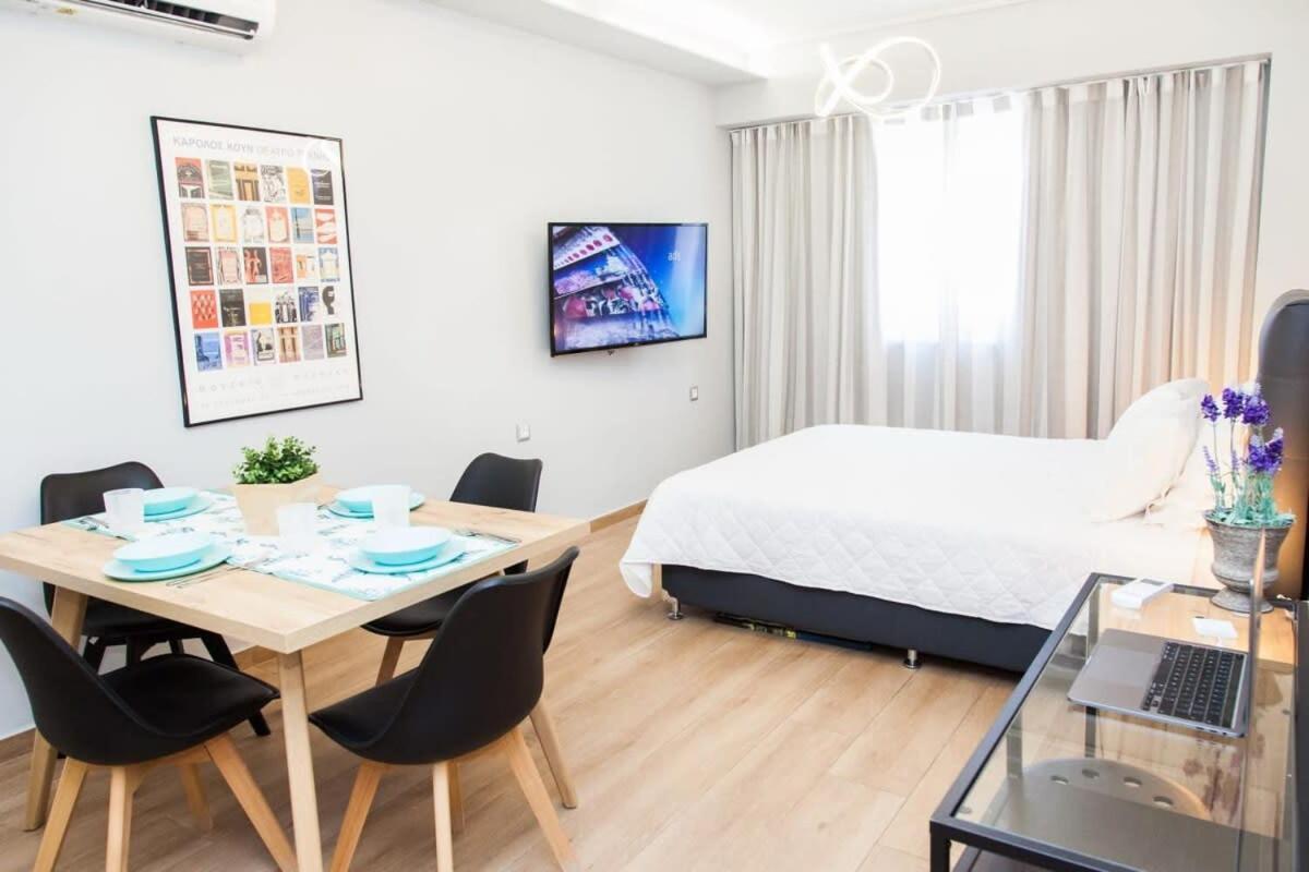 Contemporary And Chic Apartment In Central Athens Atenas Exterior foto