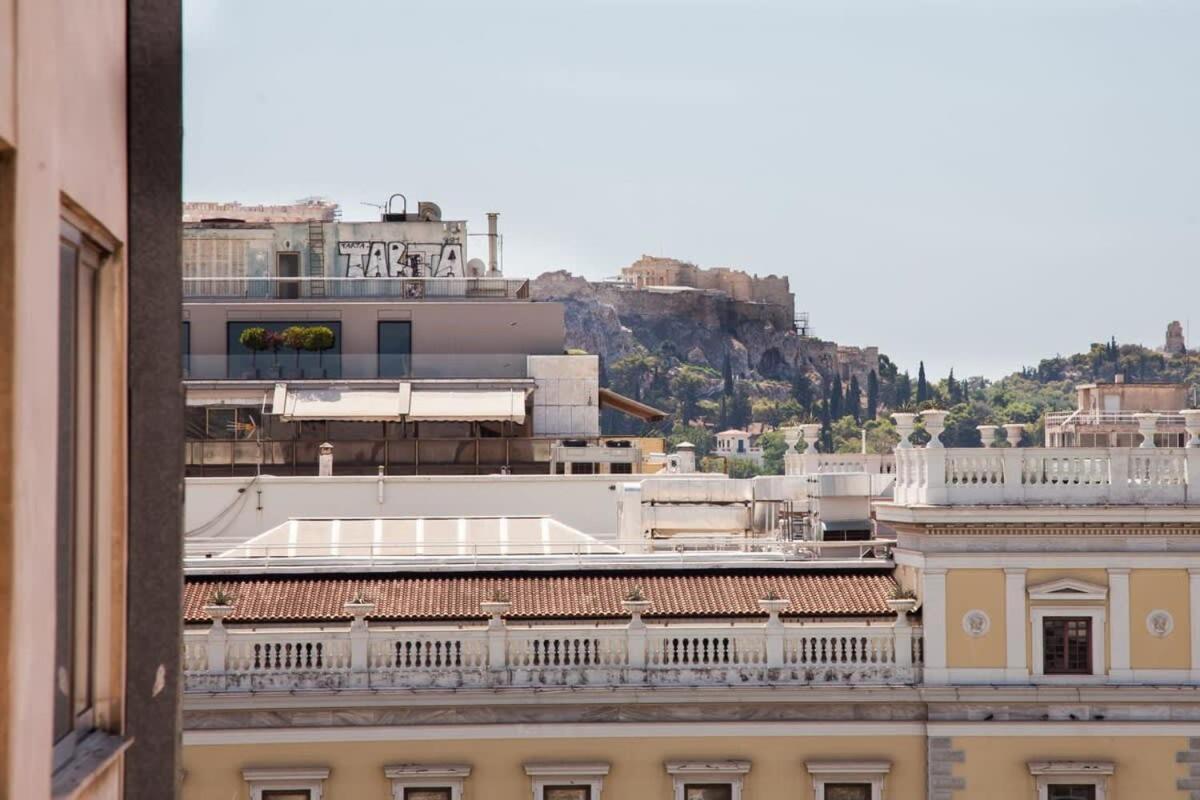 Contemporary And Chic Apartment In Central Athens Atenas Exterior foto